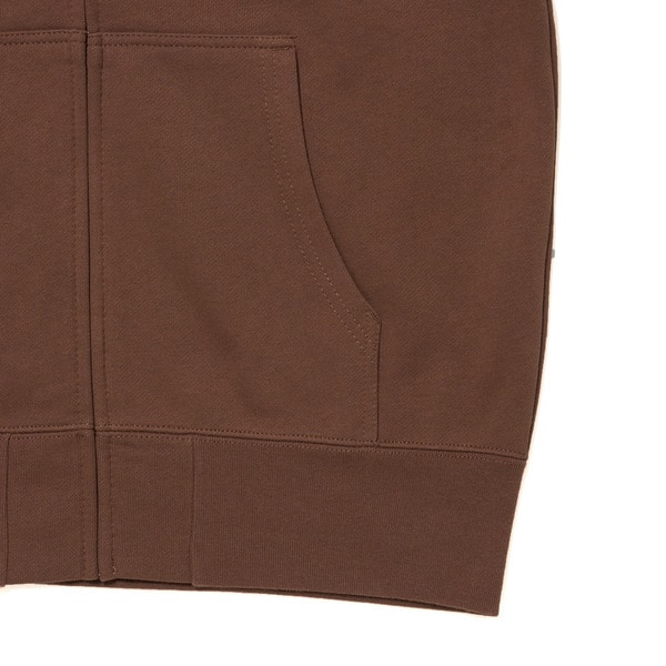 MOE Botanical Zip Hoodie 詳細画像 Brown 4
