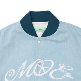 MOE EMB Logo Denim Jacket 詳細画像