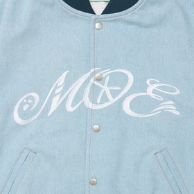 MOE EMB Logo Denim Jacket 詳細画像