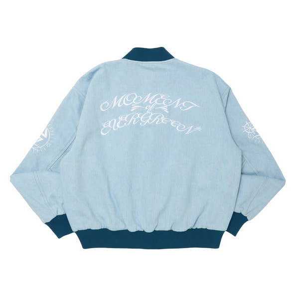 MOE EMB Logo Denim Jacket 詳細画像 Indigo 1