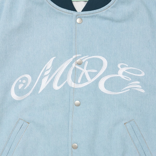 MOE EMB Logo Denim Jacket 詳細画像 Indigo 5