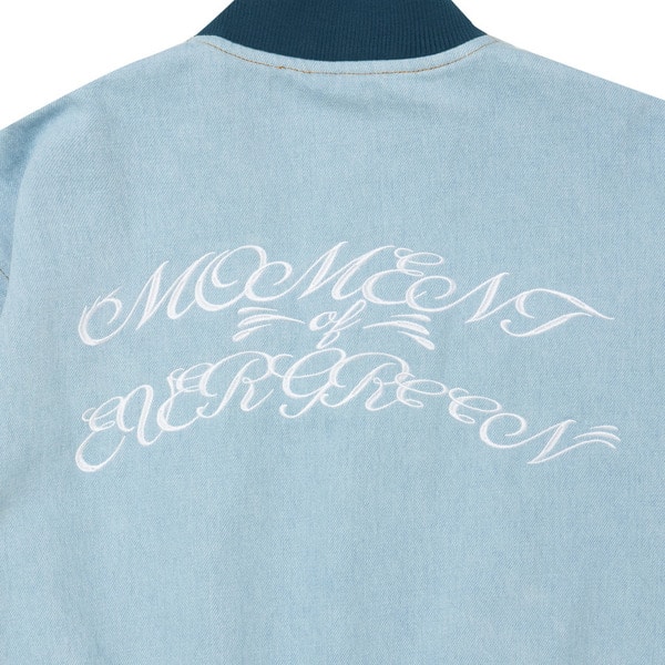 MOE EMB Logo Denim Jacket 詳細画像 Indigo 6