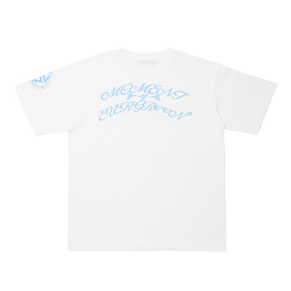 MOE Denim Color SS Tee 詳細画像 White 1