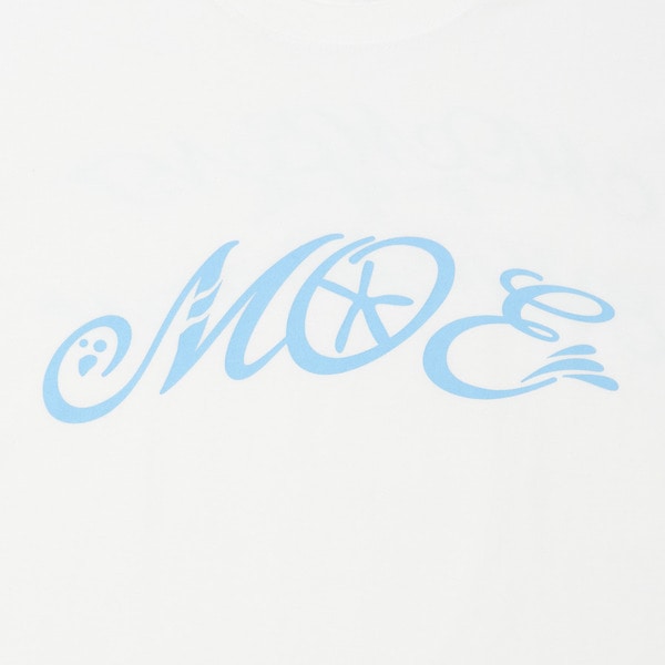 MOE Denim Color SS Tee 詳細画像 White 5