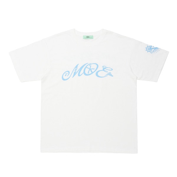 MOE Denim Color SS Tee 詳細画像 White 1
