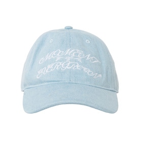 MOE EMB Logo Denim Cap 詳細画像