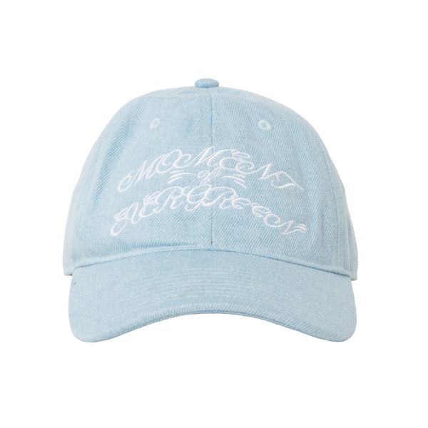 MOE EMB Logo Denim Cap 詳細画像 Indigo 2