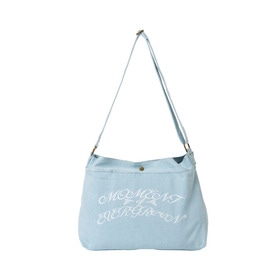 MOE EMB Logo Denim Shoulder Bag 詳細画像