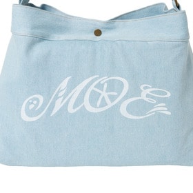 MOE EMB Logo Denim Shoulder Bag 詳細画像