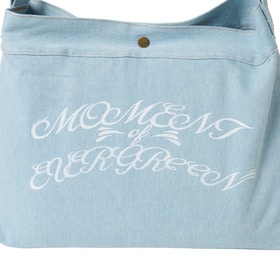 MOE EMB Logo Denim Shoulder Bag 詳細画像