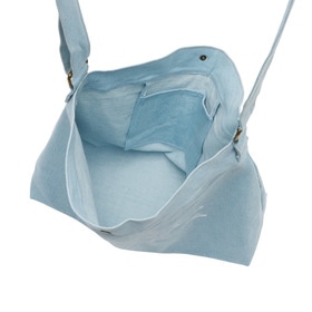 MOE EMB Logo Denim Shoulder Bag 詳細画像