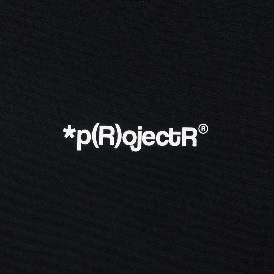 *p(R)ojectR® Logo  TEE SS 詳細画像 Black 4
