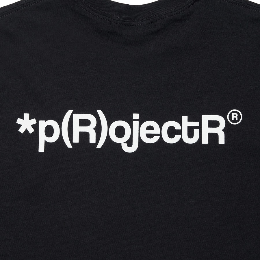 *p(R)ojectR® Logo TEE LS 詳細画像 Black 7