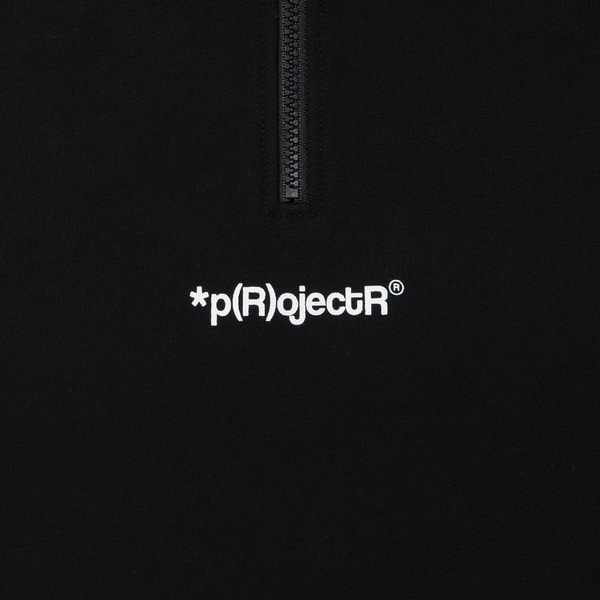 *p(R)ojectR® Logo  Half Zip Sweat 詳細画像