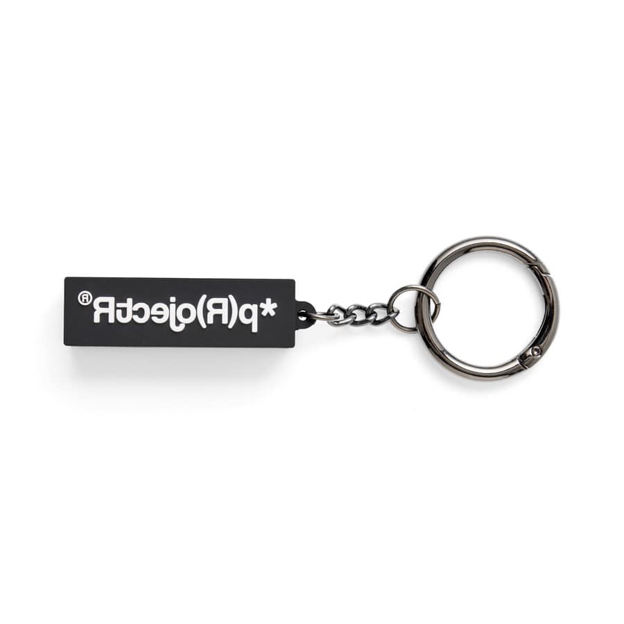 *p(R)ojectR® Logo Key Chain 詳細画像 Black 2