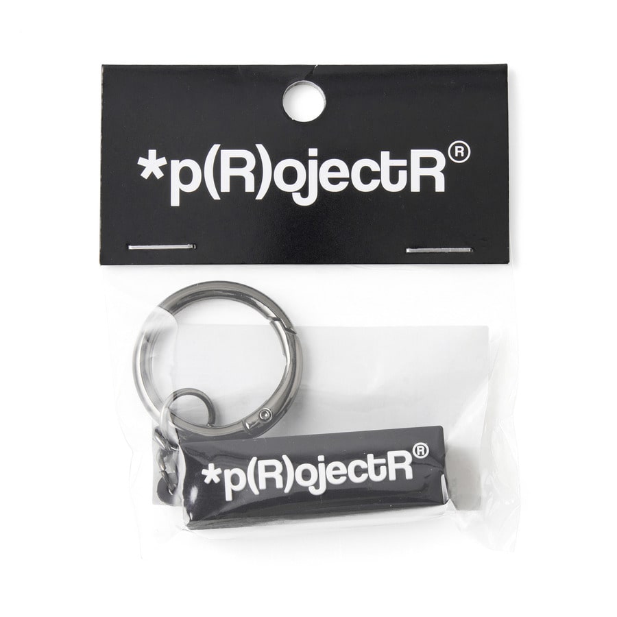 *p(R)ojectR® Logo Key Chain 詳細画像 Black 1