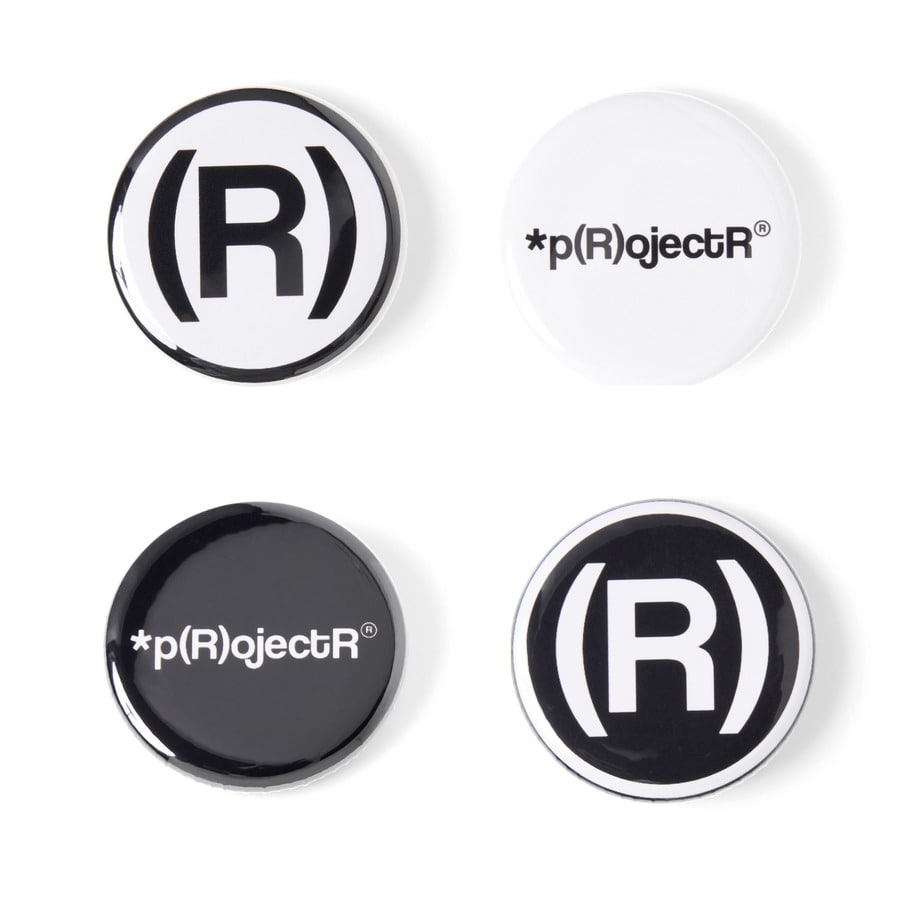 *p(R)ojectR® Logo  Badge Set 詳細画像 Multi 7