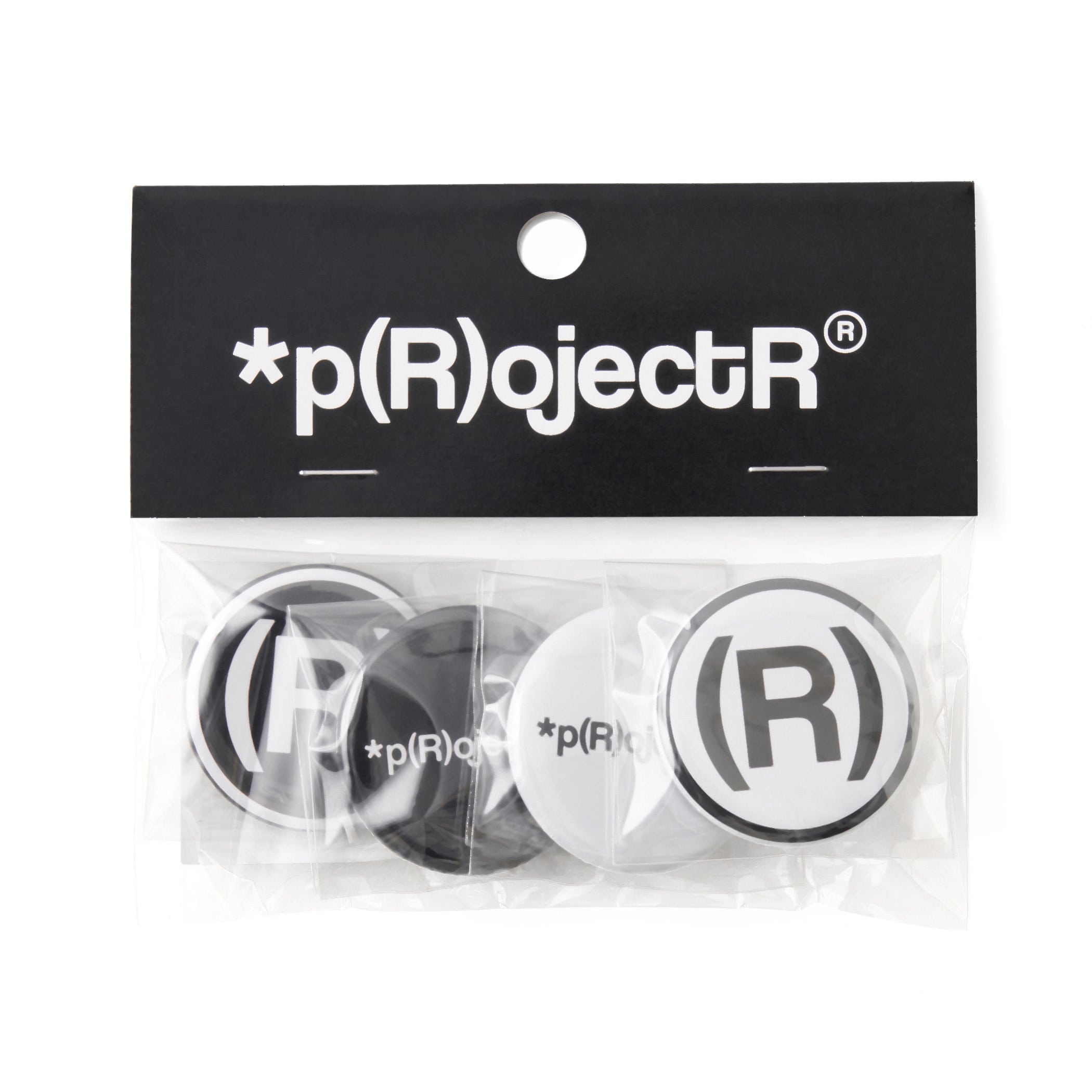 p(R)ojectR® Logo Badge Set | *p(R)ojectR® | VERTICAL GARAGE 
