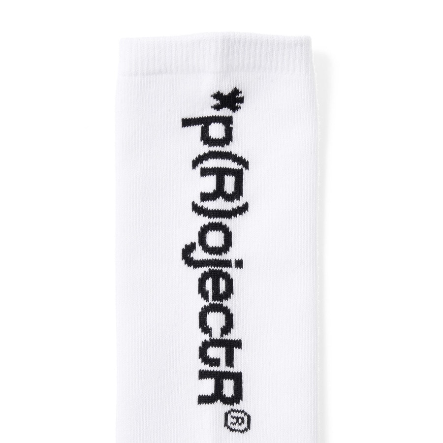 *p(R)ojectR® Logo  Socks 詳細画像 Black 1