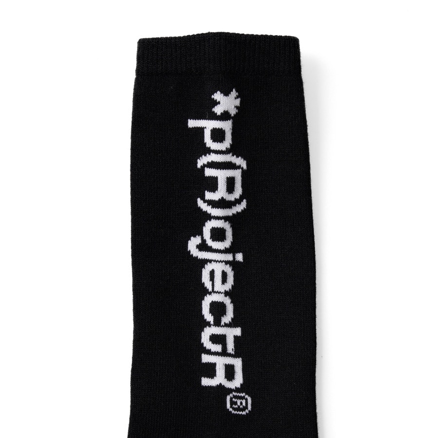 *p(R)ojectR® Logo  Socks 詳細画像 Black 2
