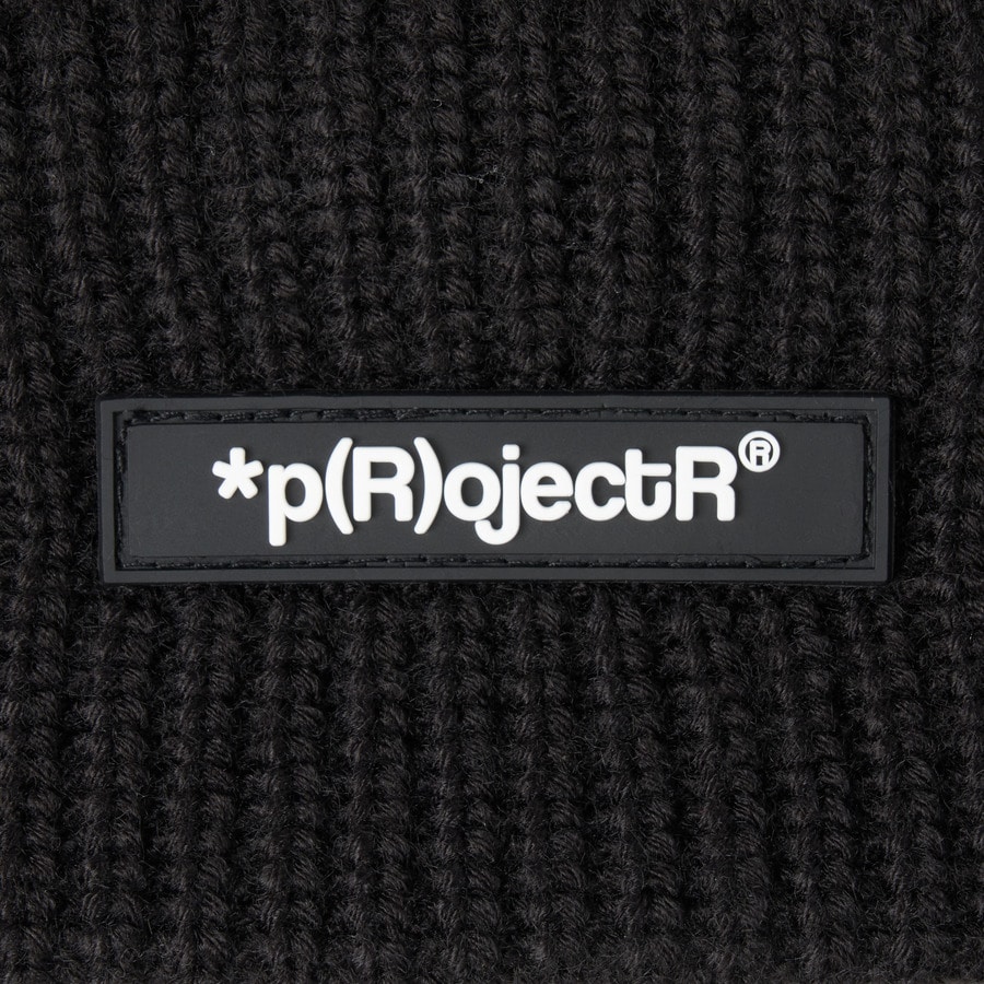 *p(R)ojectR® Logo Knit Cap 詳細画像 Black 3