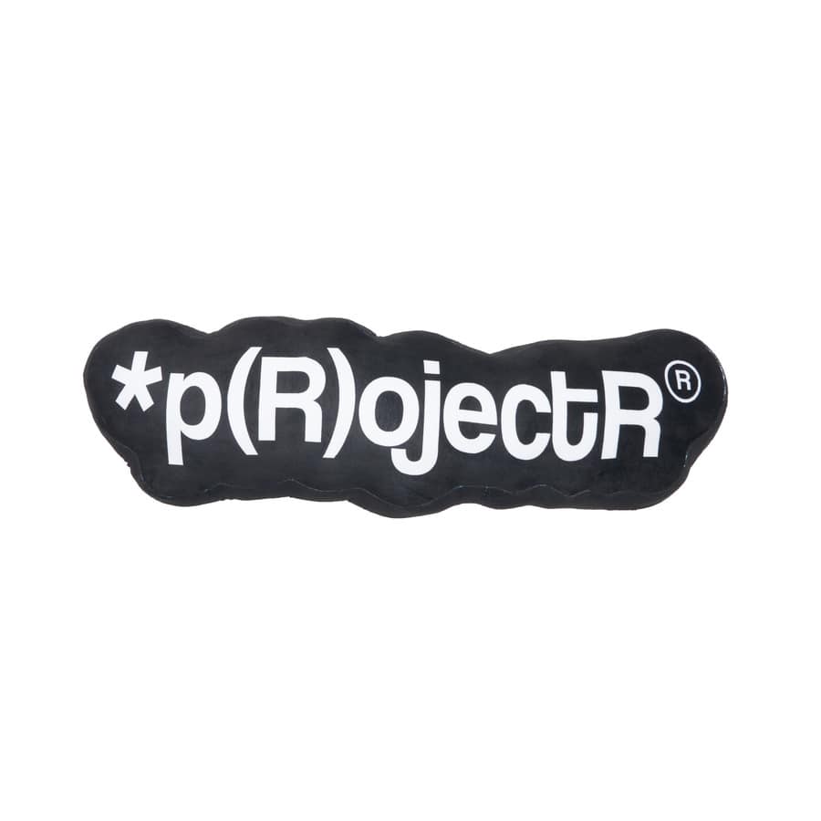 *p(R)ojectR® Logo Cushion 詳細画像 Black 1