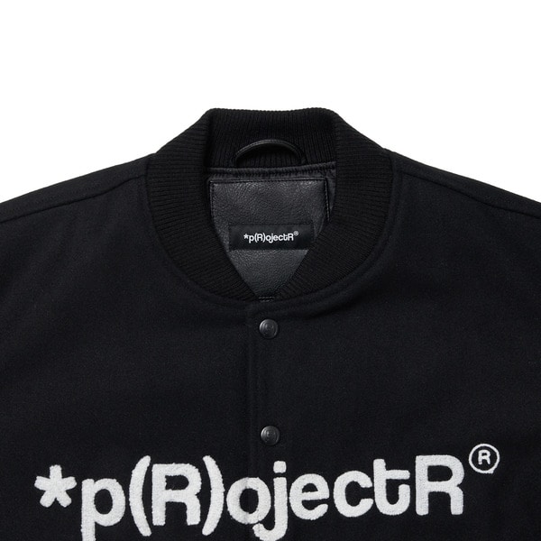 p(R)ojectR® Logo Varsity Jacket | *p(R)ojectR® | VERTICAL 