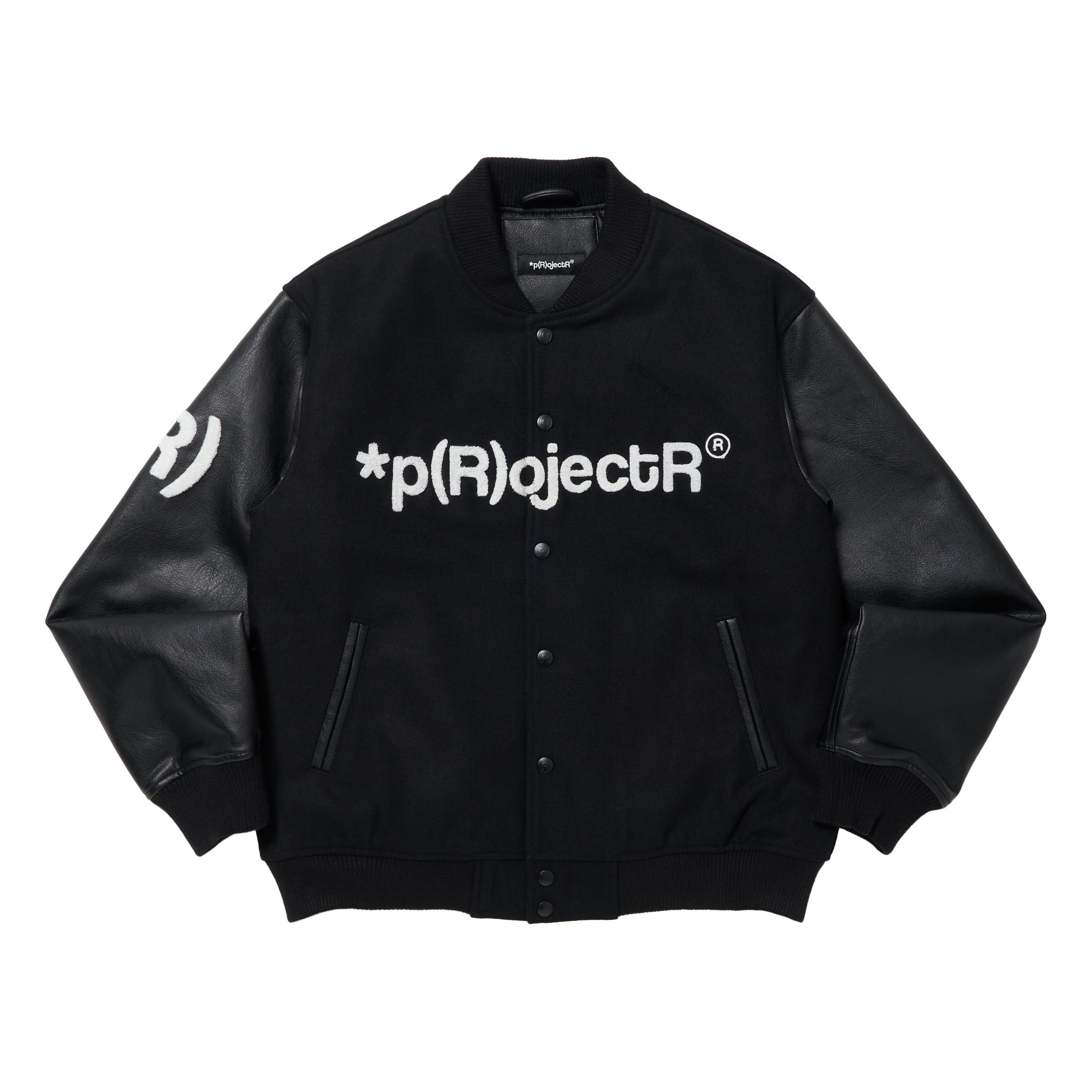 即日対応可 *p(R)ojectR® Logo Varsity Jacket - ジャケット・アウター