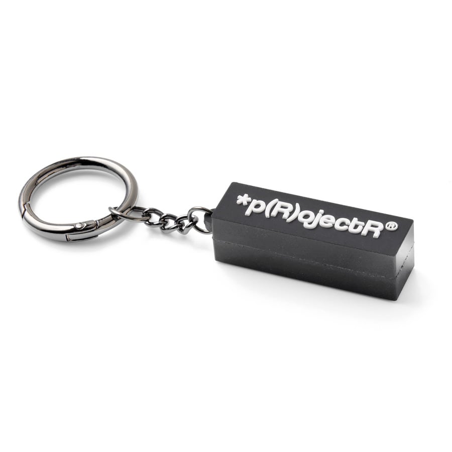 p(R)ojectR® Logo Key Chain | *p(R)ojectR® | VERTICAL GARAGE