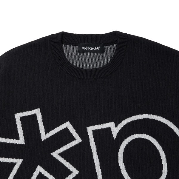 *p(R)ojectR® Logo Knit Sweater 詳細画像