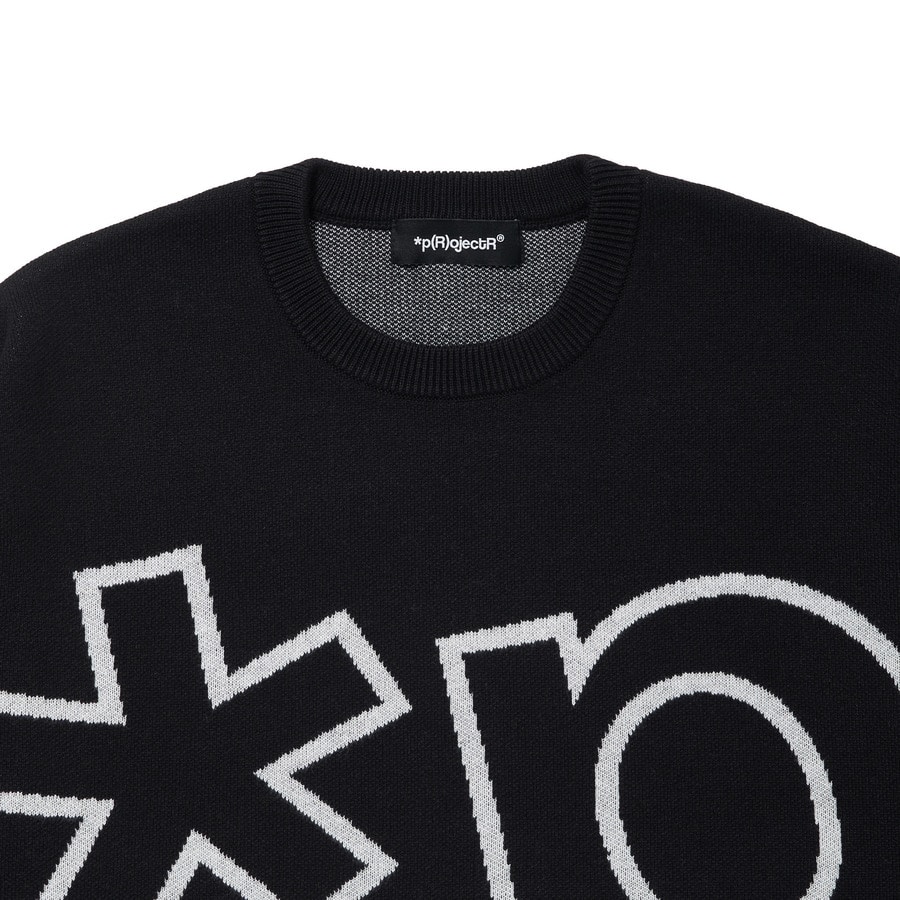 p(R)ojectR® Logo Knit Sweater | *p(R)ojectR® | VERTICAL GARAGE 