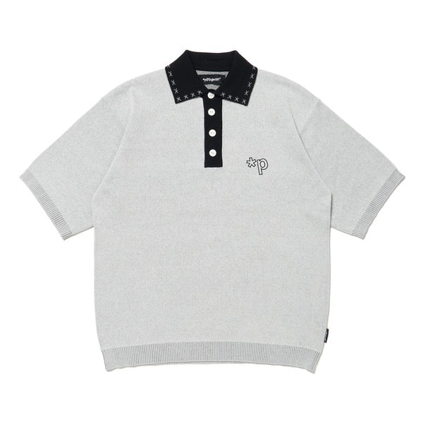 Knit Polo Shirt 詳細画像