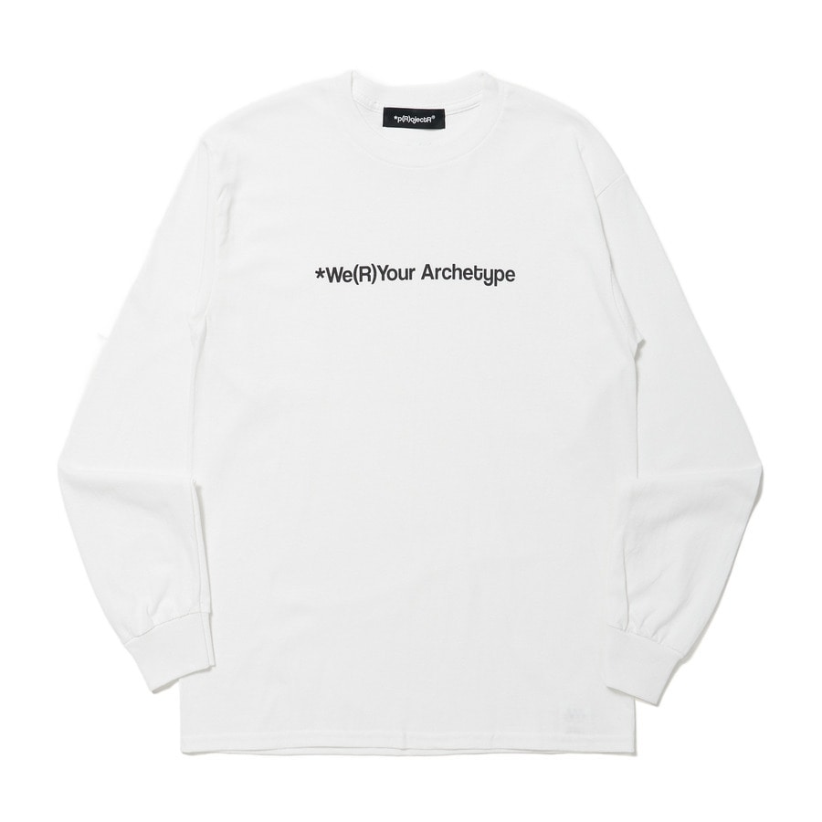 Slogan Tee LS 詳細画像 White 1