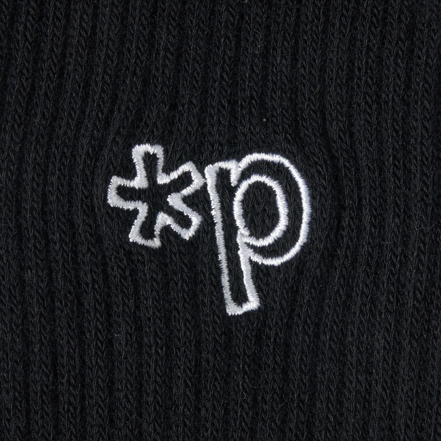 Logo Socks 詳細画像 Black 3