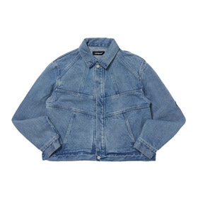 Asterisk Patch Denim Jacket