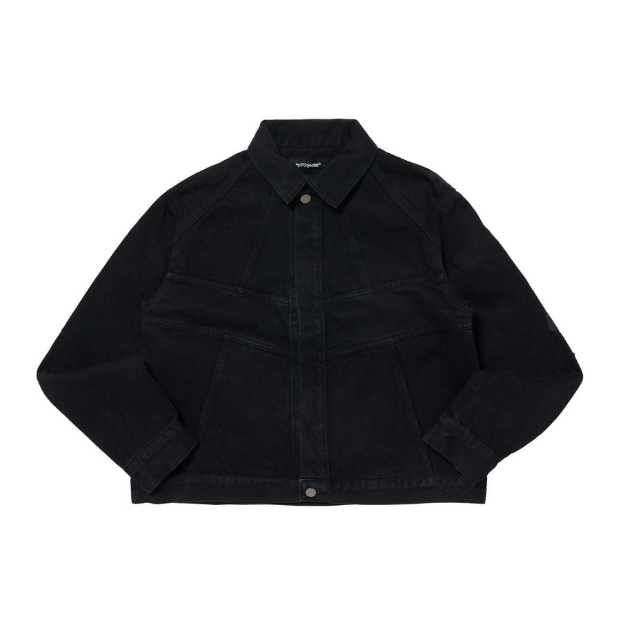 半額 50％OFFの通販 Denim Patch Asterisk Jacket GARAGE VERTICAL | *p(R)ojectR® | ミュージシャン