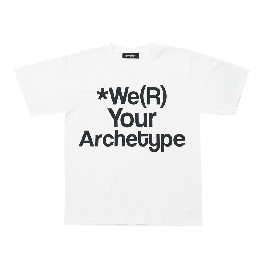【国産】 Big Slogan SS Tee | *p(R)ojectR® | VERTICAL GARAGE OFFICIAL ミュージシャン