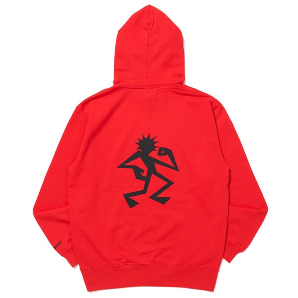 Character Printed Hoodie 詳細画像 Red 16