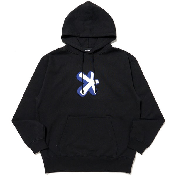 Small 3D Asterisk Hoodie 詳細画像 Black 1