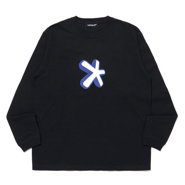 Small 3D Asterisk LS Tee 詳細画像 Black 1