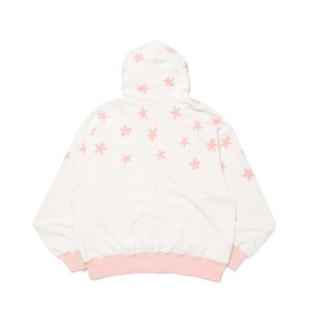 Bi-color Rib Zip Hoodie 詳細画像