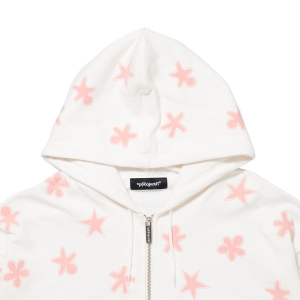 Bi-color Rib Zip Hoodie 詳細画像 Grey 10