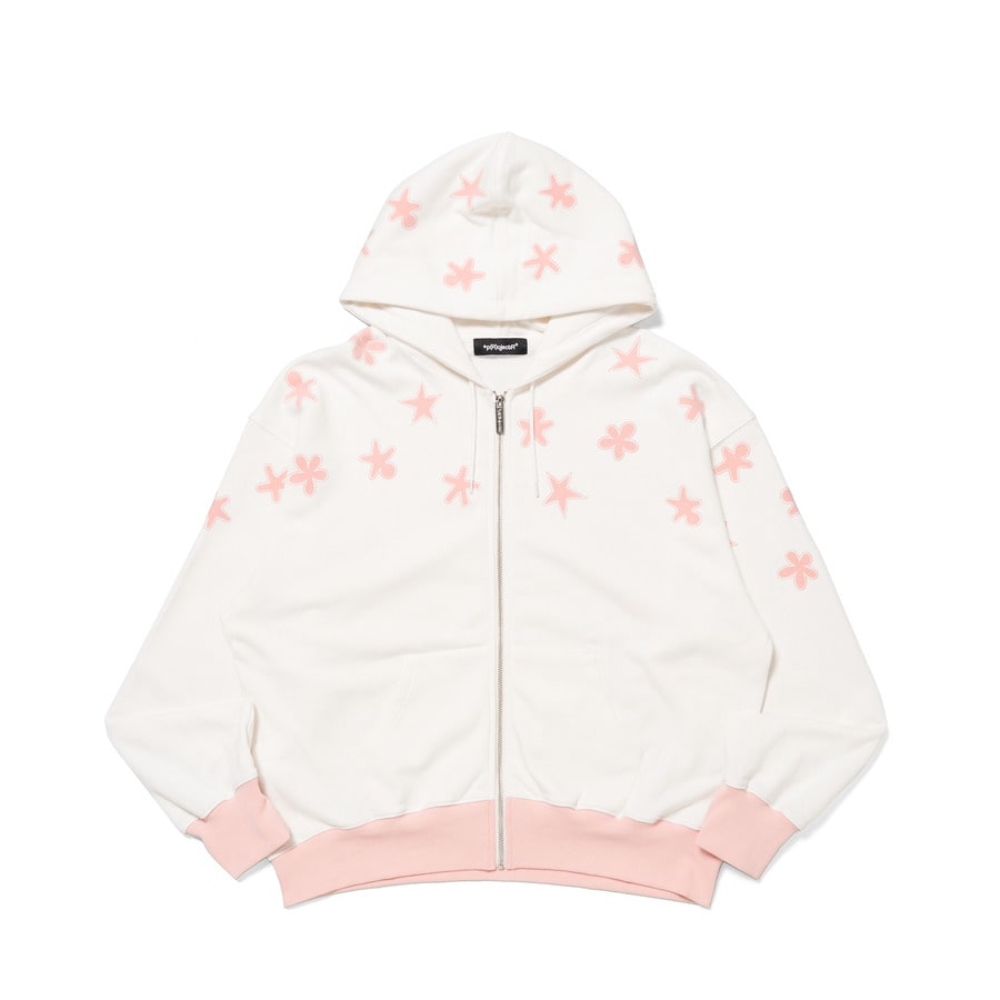Bi-color Rib Zip Hoodie | *p(R)ojectR® | VERTICAL GARAGE