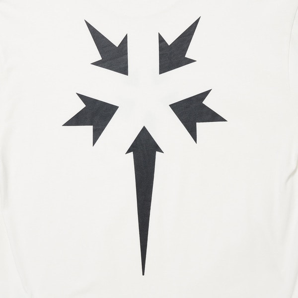 Point Logo Drawcord Hem LS Tee 詳細画像 White 11