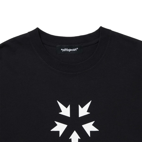 Point Logo Drawcord Hem LS Tee 詳細画像 White 2