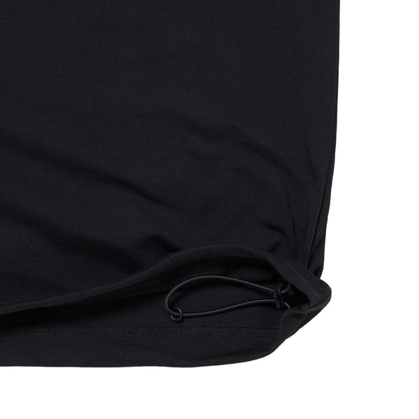 Point Logo Drawcord Hem LS Tee 詳細画像 White 5