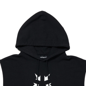 Point Logo No Sleeve Hoodie 詳細画像
