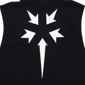Point Logo No Sleeve Hoodie 詳細画像