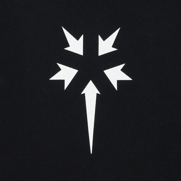Point Logo No Sleeve Hoodie 詳細画像 Black 5
