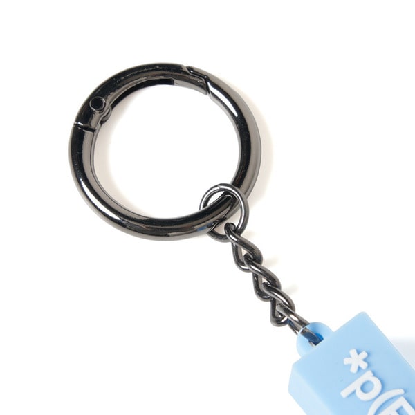 PVC Logo Key Chain 詳細画像 Sax 2